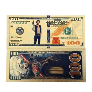 Nouvelle Banque de billets 2026 Anime STARWARS2 en or plaqué 24 carats pour cadeaux - Product Image 4