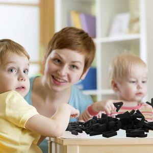 Magnetic <b>Letters</b> ABC Magnets for Fridge <b>Foam</b> Alphabet <b>Letters</b> Refrigerator Magnets Educational for Spelling and Learning Black - Product Image 6