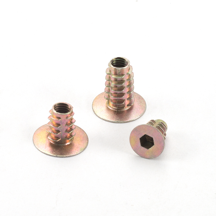 Modern Design Galvanized Carbon Steel Rivet Nut Zinc Plating Countersunk Head for Kitchen Bathroom Dining Made of Iron