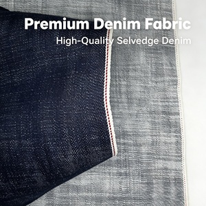 Tissu sergé en denim japonais selvedge 100 % <span class=keywords><strong>coton</strong></span> 16,5 oz, lourd, résistant au rétrécissement, style vintage brut, pour garçons et filles, vente en gros - Product Image 5