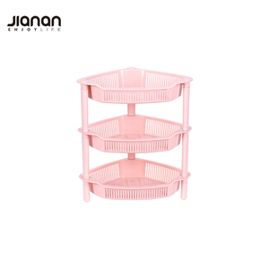 Escritorio pequeño de esquina de plástico organizador estante para la cocina de almacenamiento de <span class=keywords><strong>baño</strong></span> - Product Image 1