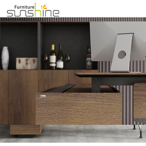 Escritorio personalizable para Presidente Ejecutivo de la serie de muebles de oficina - Product Image 3