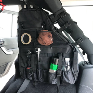 Portautensili per borse da sella per auto portautensili <span class=keywords><strong>Roll</strong></span> Bar Storage Bag Organizer gabbia da carico per <span class=keywords><strong>Jeep</strong></span> Wrangler - Product Image 1