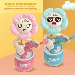 Nuevo Juguete Musical de Girasol que Habla, Canta y Baila, Juguete de Peluche con Movimiento para Niños - Product Image 2