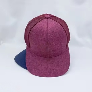 Wholesale Blank Foam Trucker Hats Custom Logo 5 Panel Mesh Snapback Cap for Men Women Outdoor Caps <b>Bulk</b> - Product Image 3