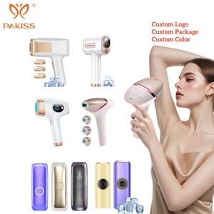 Depiladora IPL PAKISS 510K <span class=keywords><strong>con</strong></span> Tecnología de <span class=keywords><strong>Luz</strong></span> <span class=keywords><strong>Pulsada</strong></span> y Enfriamiento <span class=keywords><strong>con</strong></span> Hielo para Depilación Permanente, Uso Doméstico, Indolora - Product Image 2