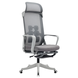 <span class=keywords><strong>Sedia</strong></span> da Ufficio Direzionale con Schienale Alto, Supporto Lombare Personalizzato, Poggiatesta Ausiliario Pieghevole, Doppio Strato in Rete Traspirante - Product Image 2