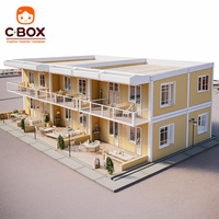 Cbox – Bâtiment modulaire multi-étages pour dortoirs, camp de travailleurs, logement du personnel, maison conteneur préfabriquée