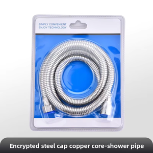 Tubo <span class=keywords><strong>Flessibile</strong></span> per Doccia in PVC ad Alta Densità Antiesplosione, Durevole, Facile da Installare, Accessorio Moderno Universale per Bagno, Grande Flusso d'<span class=keywords><strong>Acqua</strong></span> - Product Image 6