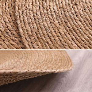 <span class=keywords><strong>Alfombra</strong></span> de Sisal Natural de Alta Calidad para Pasillo, 2x10, Color Bronceado, <span class=keywords><strong>Alfombra</strong></span> Circular Interior, Alfombras Rectangulares Afelpadas Estampadas para Sala de Estar - Product Image 5
