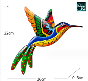 Ijzeren Kunst Grote Kolibrie Home Hanger Decoratie Hardware Ambachten Metalen Producten - Product Image 2