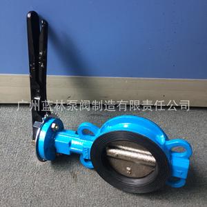 Ductile Iron <b>Worm</b> <b>Gear</b> Wafer Butterfly Valve D371X-16Q Electric & Manual Power Soft Seal for Oil & Water Media - Product Image 3