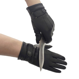 Bici ถุงมือหนังทนทานต่อการบาดระดับ5อุปกรณ์ป้องกันส่วนบุคคลสำหรับสถานการณ์ที่มีความเสี่ยงสูง - Product Image 1