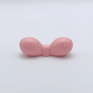 Pink <b>Bow</b> Shape Toothpick <b>Holder</b> Plastic 6.7cm X 2.4cm Table Decoration Accessory - Product Image 1