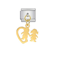 Nouveau à la mode oiseau arbre étoile Gecko coeur métal pendentif italien breloque lien Fit 9mm en acier inoxydable Bracelet bricolage faisant des bijoux