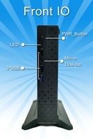 Micro PC negro barato personalizado directo de fábrica uso doméstico comercial con I7 2620M DDR3 4 + 128GB Msata SSD WIN10 Linux OEM ODM Stock