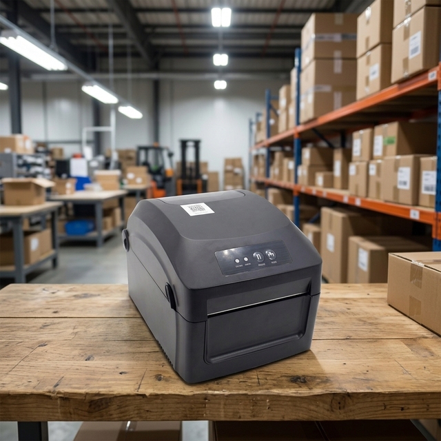 110mm Thermal & for USB High-Speed Barcode Sticker Printer for Label Printing Shipping Labels Supermarket & Retail Use
