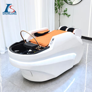 Fabbrica di personalizzazione 4D corpo pieno massaggiatore Shampoo letto di bellezza salone di bellezza lavaggio capelli Spa testa di terapia letto per il barbiere - Product Image 3