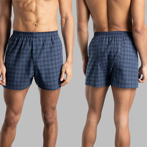 Vendita calda all'ingrosso tessuto uomo Boxer OEM fabbrica tessuto uomo tessuto Boxer biancheria intima uomo Boxer - Product Image 2