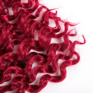 Cho Ombre 100G Xoăn Tổng Hợp Afro Kinky Bím Tóc Chất Lượng Cao Biểu Hiện Đối Với Phụ Nữ Giá Rẻ Giá Đen Hot Bện Tóc - Product Image 3