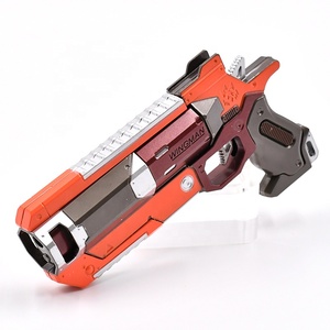 Haute qualité Apexs Legends Wingman Gun porte-clés en alliage de métal modèle de <span class=keywords><strong>jeu</strong></span> vidéo inspiré jouet Orange et bleu - Product Image 2