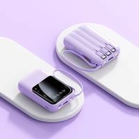 Vente chaude OEM Logo 10000mAh Power Bank Banques d'alimentation portables de haute qualité avec affichage Batterie d'usine d'origine pour iPhone