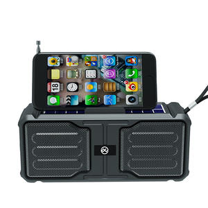 Mirror BT <b>Speaker</b> <b>Outdoor</b> <b>Wireless</b> Solar Energy Gift Card Insertable Multi-functional Audio System Subwoofer Available - Product Image 1