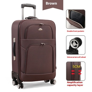 Maleta de Viaje de Tela Oxford con Ruedas Giratorias de 20/24/26 Pulgadas, Maleta de Cabina para Estudiantes, Maleta con Ruedas - Product Image 4