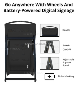 43 inch Android Wifi kỹ thuật số biển kiosk đứng trong nhà có thể gập lại kỹ thuật số biển <span class=keywords><strong>LCD</strong></span> quảng cáo hiển thị Menu hiển thị - Product Image 5