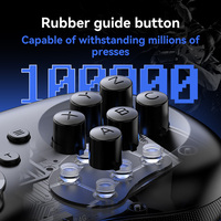 Latest Model Y04 Hall Joystick Professional Fighting Game Controller Compatible with Switch and PS4