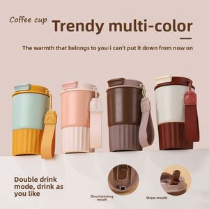 Thermos de voyage personnalisable en acier inoxydable 304 à double paroi de 450 ml, isolation thermique de 6 à 12 heures, design moderne, résistant à l'ébullition - Product Image 3
