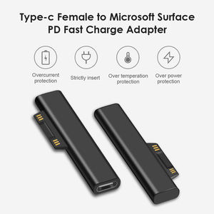 PD Schnelllade Typ-C Buchse Adapter für Surface Pro 3 4 5 6 & Go Surface Book Laptop USB-C Adapter DC-Ausgang - Product Image 3