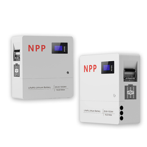 แบตเตอรี่เก็บพลังงานแสงอาทิตย์สำหรับบ้าน 51.2V 5-10kWh แบบแยกส่วน IP65 CAN ติดผนัง สถานีพลังงานแบบพกพา อายุการใช้งาน 10000 รอบ - Product Image 6