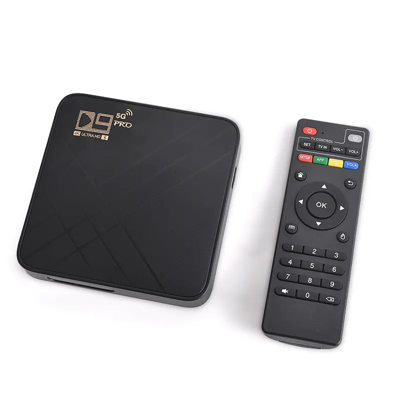 D9 pro smart tv box android 9.0 tv box 1 gb ram 8gb rom 4k h.265 decoder iptv set top box