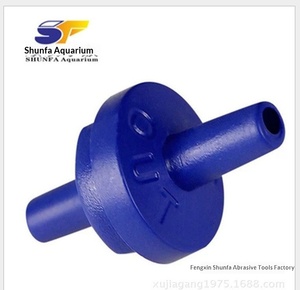 Blauwe plastic <span class=keywords><strong>aquarium</strong></span> terugslagklep (anti-terugstroom) milieuvriendelijke luchtvaartklep voor visbak zuurstofslang - Product Image 4