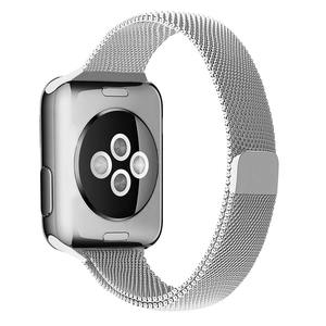 Bracelet magnétique en acier inoxydable pour <span class=keywords><strong>Apple</strong></span> <span class=keywords><strong>Watch</strong></span> 44mm 40mm Series 6 <span class=keywords><strong>7</strong></span> 8 9 10 11 Women Bracelet Band 42mm 46mm - Product Image 1