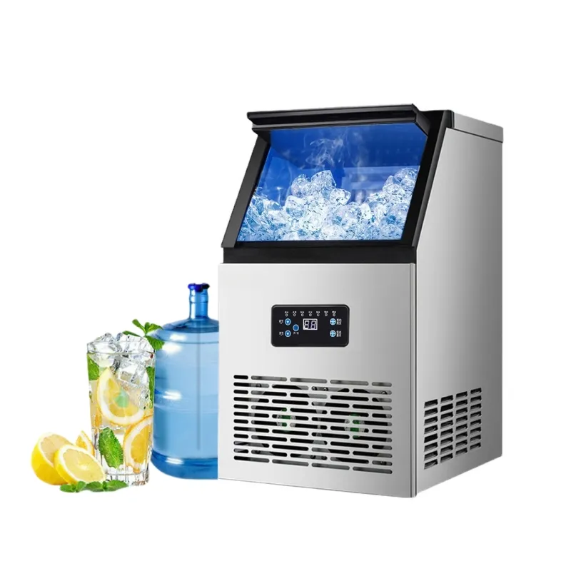 Otomatik ev Mini taşınabilir buz yapma makinesi 300w düşük enerji tüketimi otomatik temizleme küçük buz yapma makinesi