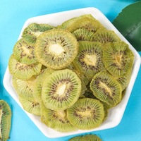 Gedroogde Kiwischijfjes Zwavelvrij Gedroogde Kiwifruitchips Zonder Conserveermiddelen voor Fruitthee Snack Bakken Groothandel Fabriek
