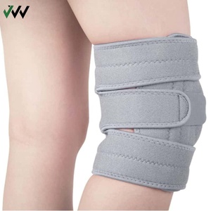 Soporte de Rodilla Ajustable y Cómodo con Compresión, Transpirable, Protección Profesional, Tela <span class=keywords><strong>OK</strong></span>, Logotipo Personalizado - Product Image 1