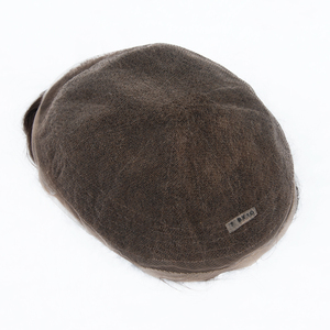 OFERTA ESPECIAL: Tupé Yuanzhen para Hombre, Cabello Remy Indio 100% Virgen, Base Los Ángeles 8*10, Liso, 110% de Densidad, Textura de 38mm - Product Image 6