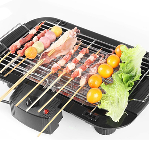 Gril électrique sans fumée avec plaque chauffante et table à fondue coréenne, facile à nettoyer, pour intérieur, grande capacité, qualité professionnelle - Product Image 2