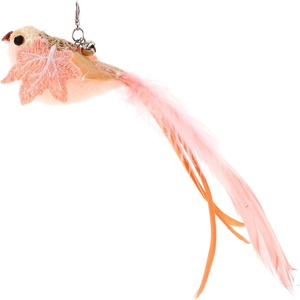 Jouet interactif pour chat avec plume naturelle, ventouse mains libres, pour jeu intérieur - Product Image 1