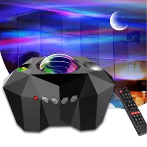 Star Projector 3 in 1 Galaxy Night Light Projector altoparlante musicale Wireless Aurora/Moon/Starry per bambini Baby Teen adulti