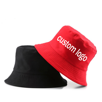 Chapeau de pêcheur en coton avec logo personnalisé Chapeau seau avec logo personnalisé de nombreux chapeaux de couleur en stock