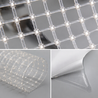 Panel LED Táctil a Todo Color Delgado P4-P8, Película Autoadhesiva para Pantallas de Interiores en Tiendas y Ascensores (Dimensiones Personalizables)