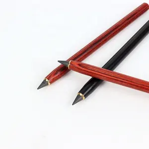 New Durable Infinite Wooden Eternal Pencil With Custom Logo Inkless Pen For Sketcher Drawing