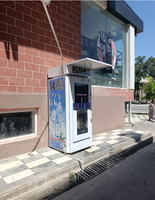 Distributeur d'eau intelligent 24h/24 sans surveillance avec lecteur de codes QR multiples, distributeur d'eau en espèces et écran tactile avec impression de reçus