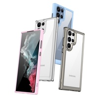 Pour Samsung Galaxy S24 S23 Ultra étui en Silicone transparent antichoc TPU housse de protection pour Samsung S25 S24 FE Ultra Plus S22 étui