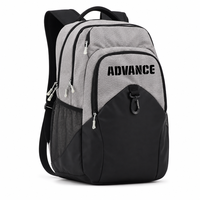 Sac à dos de sport décontracté tendance pour hommes, grande capacité, sac de voyage avec mousqueton, sac à dos d'extérieur imperméable