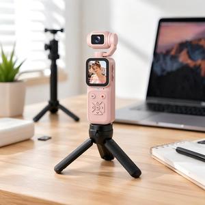Caméra stabilisée portable 4K CMOS avec suivi du visage, caméra de poche pour Vlog YouTube, personnalisable OEM, vente en gros - Product Image 1